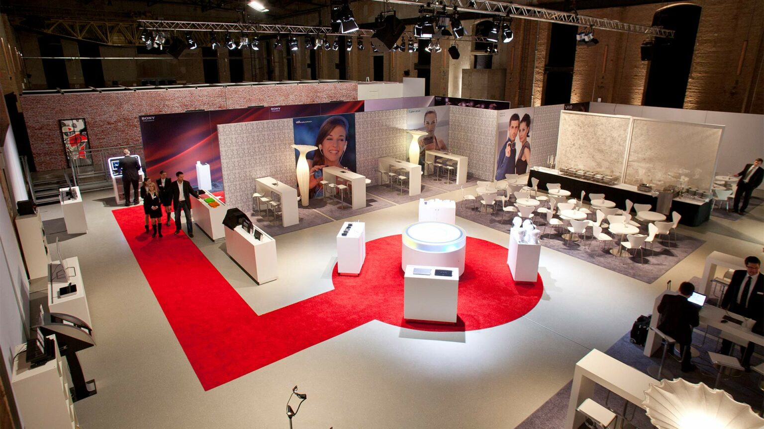 Ein Foto von einer Messeveranstaltung in der Gebläsehalle.